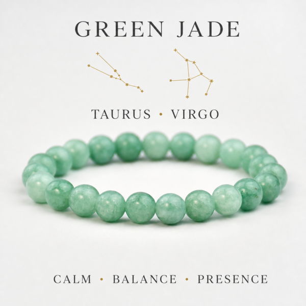 Zodiac Gem Bracelet Collection | 22 Natural Stone Intention Bracelets