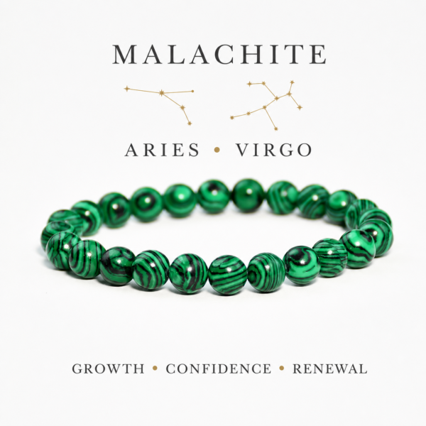 Zodiac Gem Bracelet Collection | 22 Natural Stone Intention Bracelets