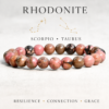 Zodiac Gem Bracelet Collection | 22 Natural Stone Intention Bracelets