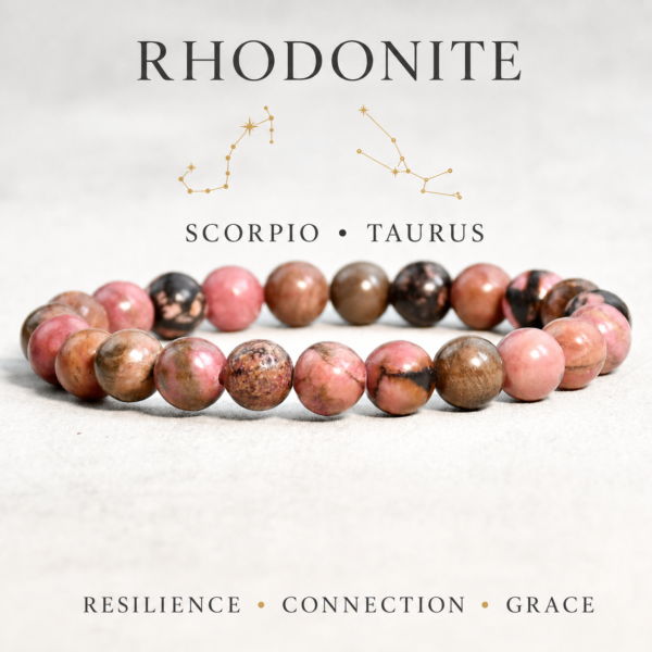 Zodiac Gem Bracelet Collection | 22 Natural Stone Intention Bracelets