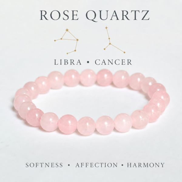 Zodiac Gem Bracelet Collection | 22 Natural Stone Intention Bracelets