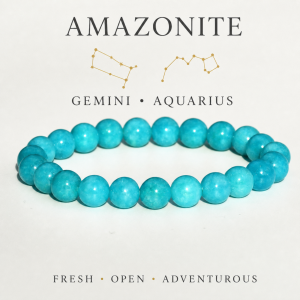 Zodiac Gem Bracelet Collection | 22 Natural Stone Intention Bracelets