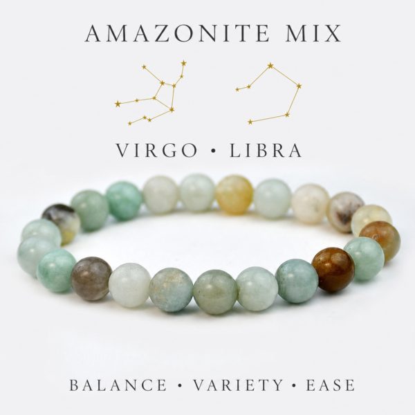 Zodiac Gem Bracelet Collection | 22 Natural Stone Intention Bracelets